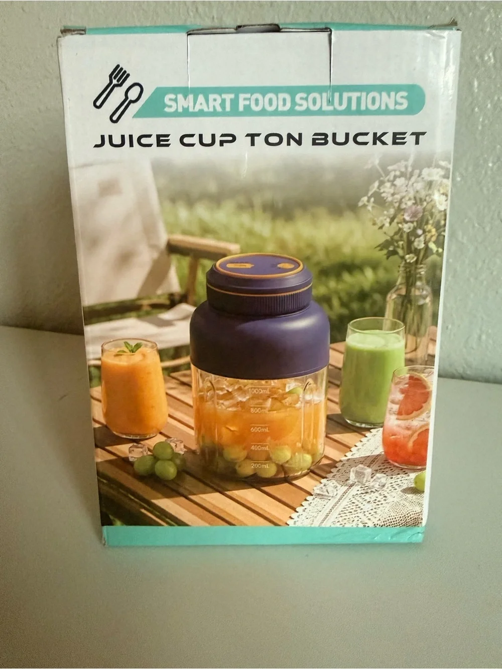 Portable Wireless Juicer Cup 45OZ Rechargeable Cordless Blender